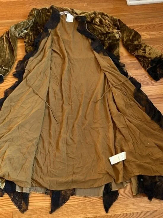 Free People Raveena Duster Golden Combo size Large NWT - Picture 11 of 14